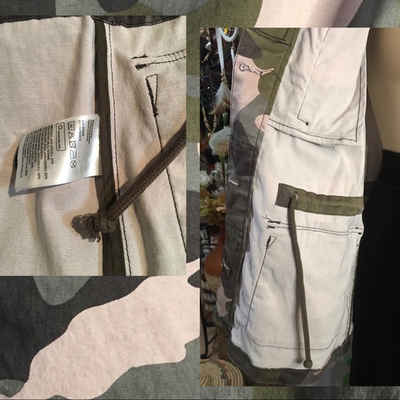 *H&M Divided* Pale pink camo military style jacket - Picture 7 of 9